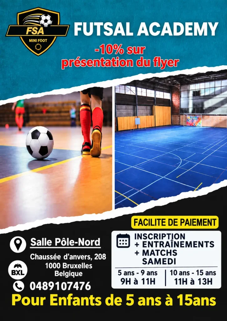 Ballon de futsal doré et blanc